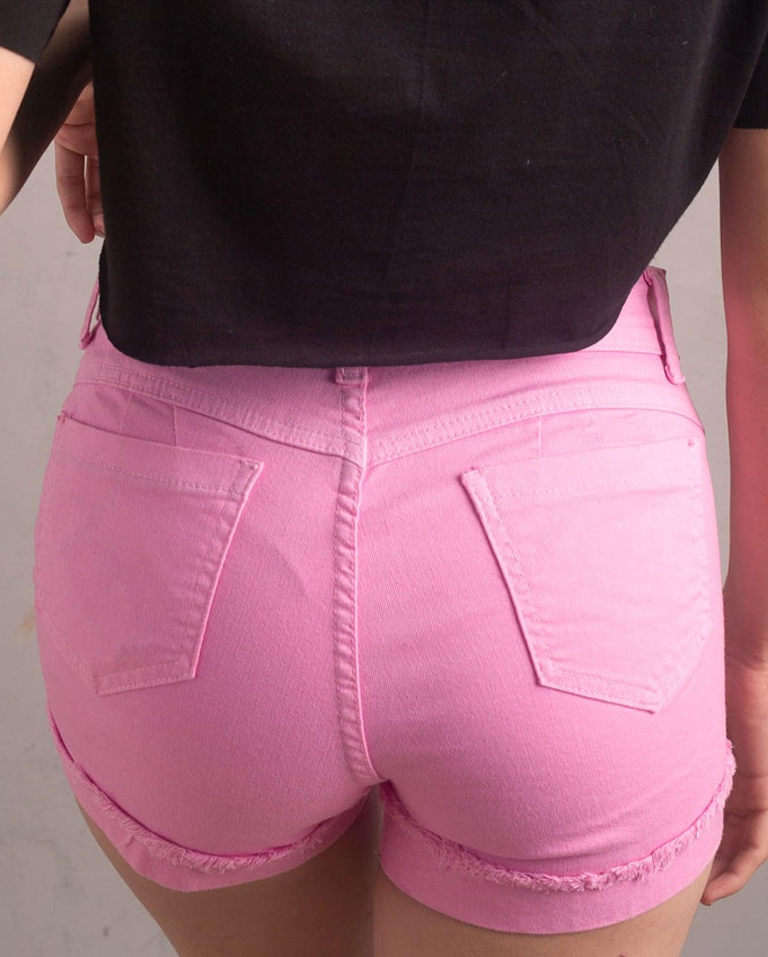 SHORT VANILA ROSADO - 2