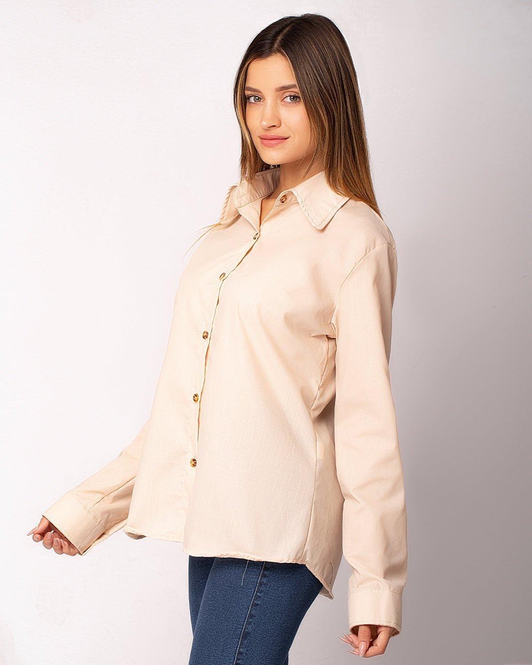 BLUSA CASELL BEIGE - 1