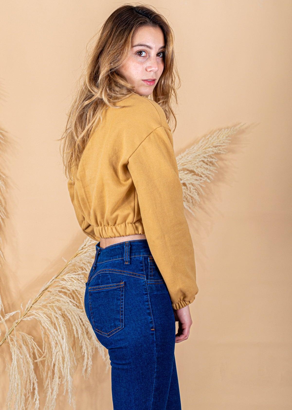 POLERA SELINA CAMEL - 2