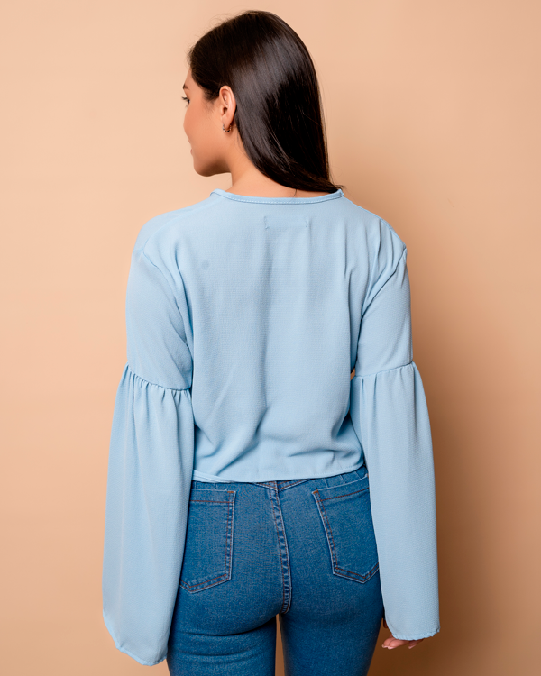 BLUSA SOFY CELESTE - 3