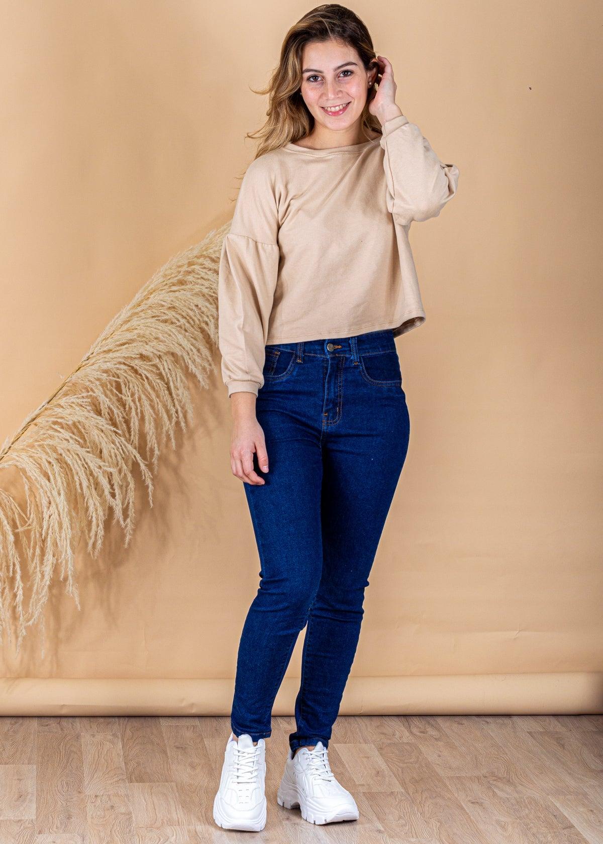 POLERA AYRIS BEIGE - 3