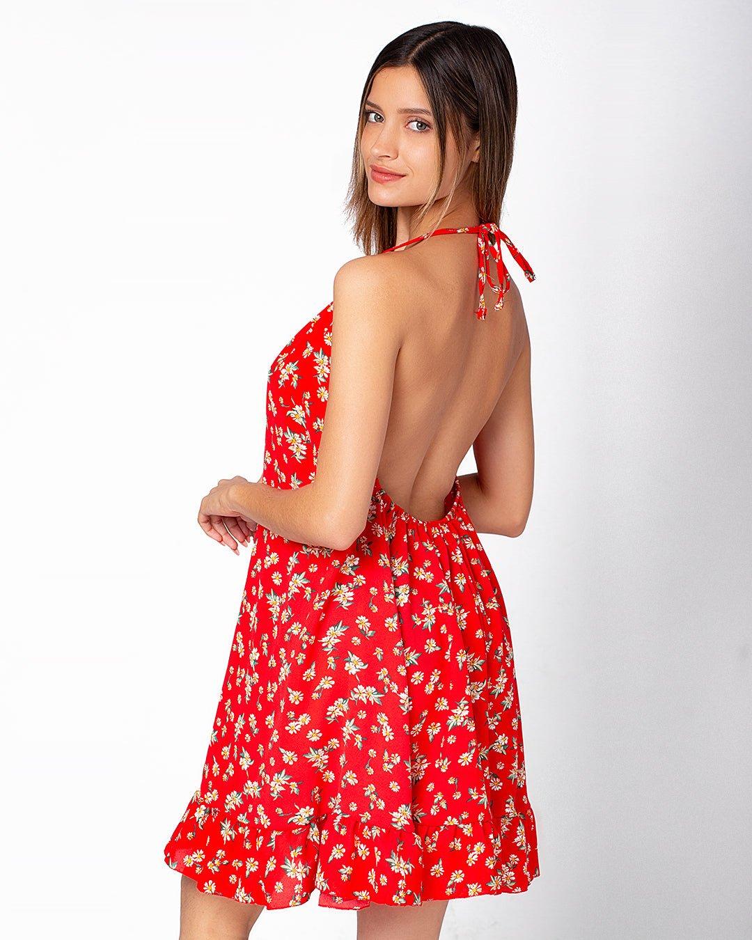 VESTIDO VANNA ROJO - 3
