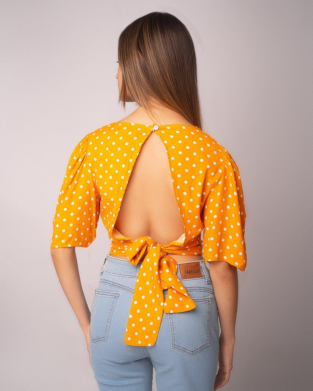 BLUSA KATALINA 2.0 MOSTAZA - 3