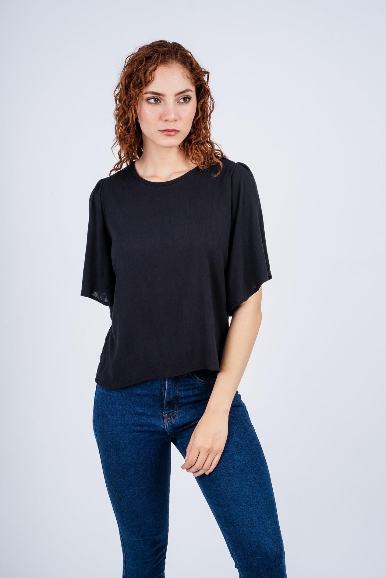 BLUSA LIXA NEGRO - 1