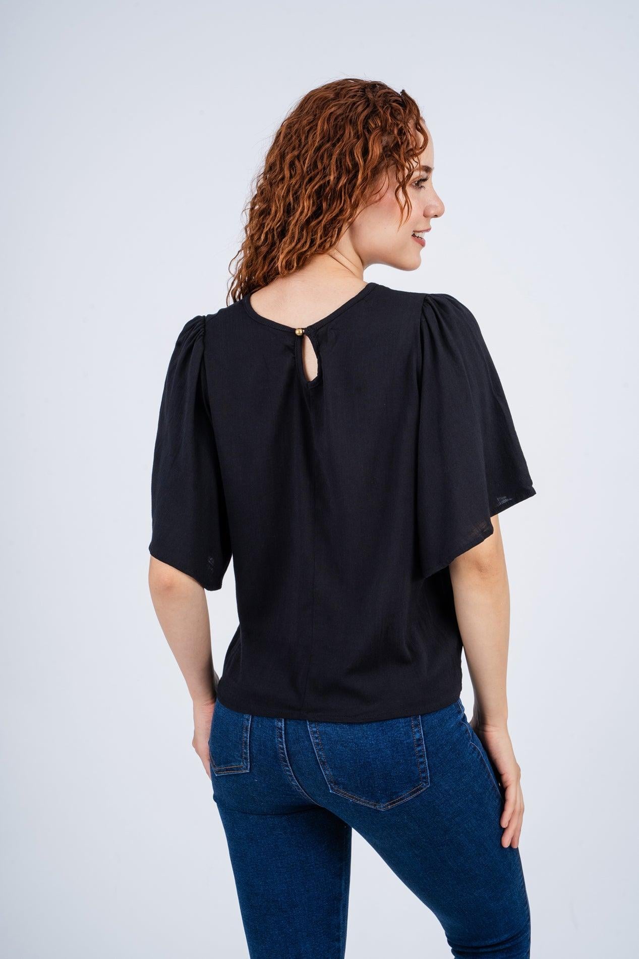 BLUSA LIXA NEGRO - 3