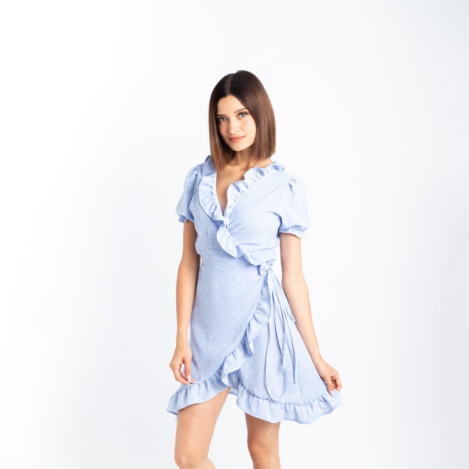 VESTIDO IYALI CELESTE - 2