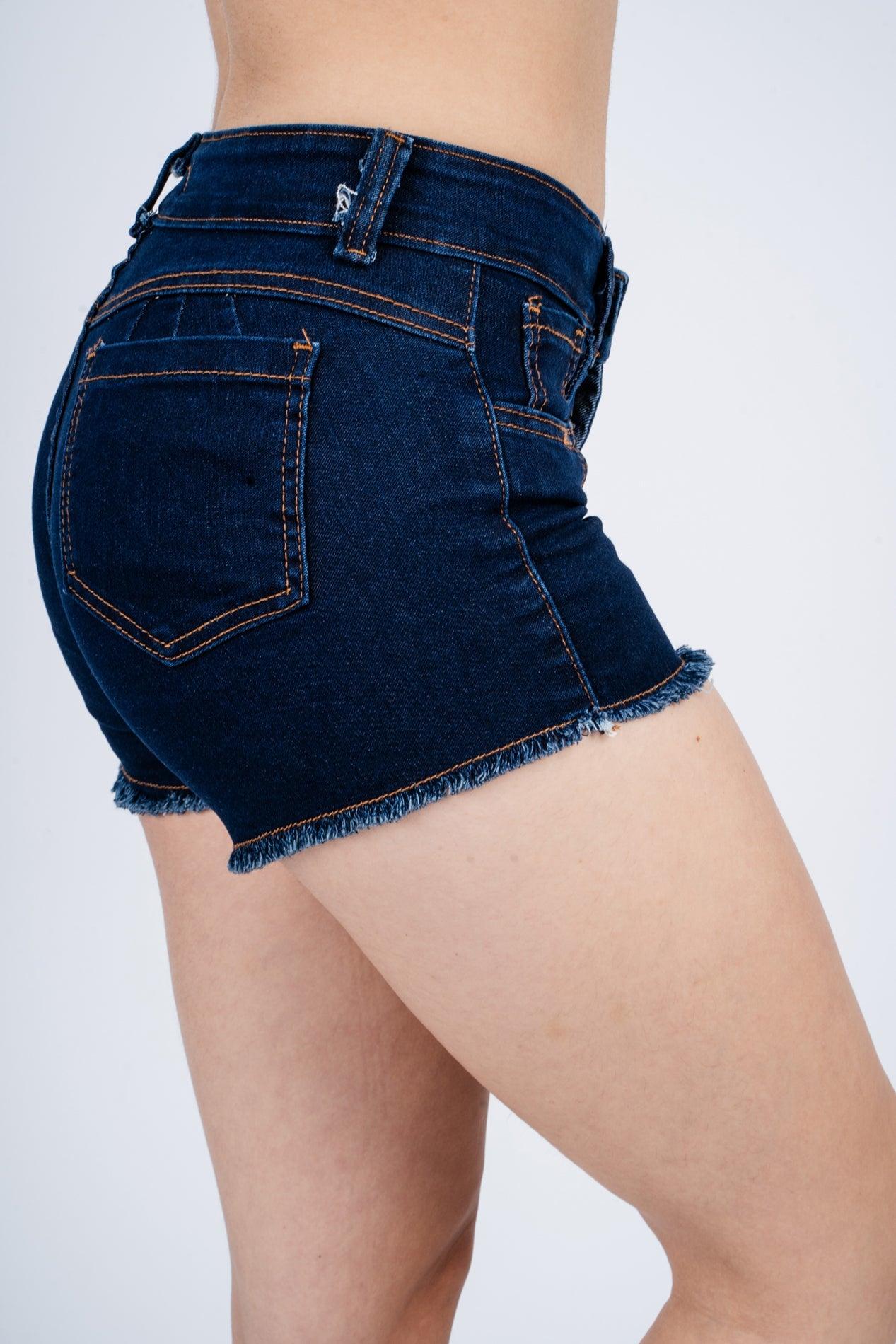 SHORT ALESA AZUL MORADO - 2