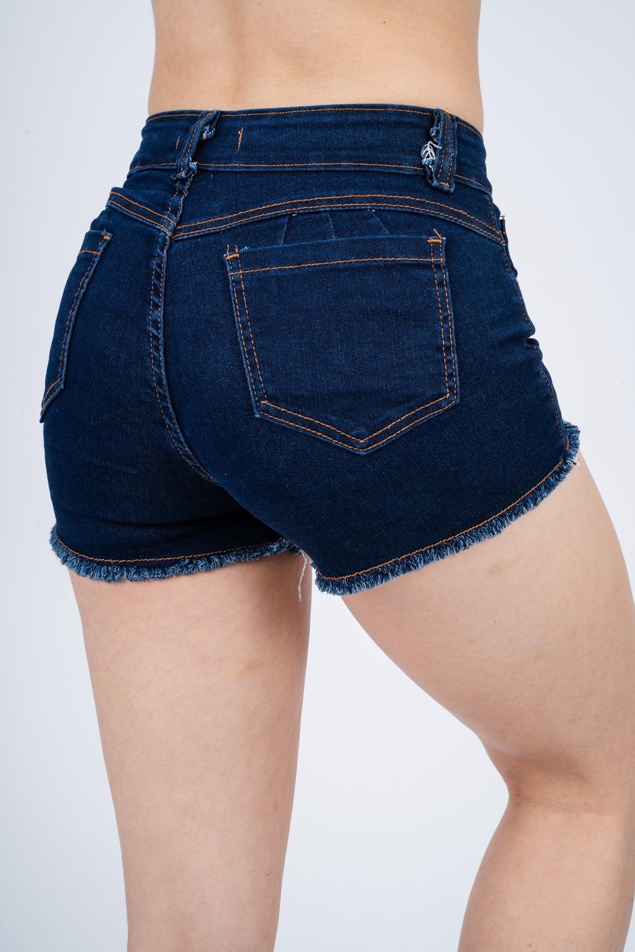 SHORT ALESA AZUL MORADO - 3