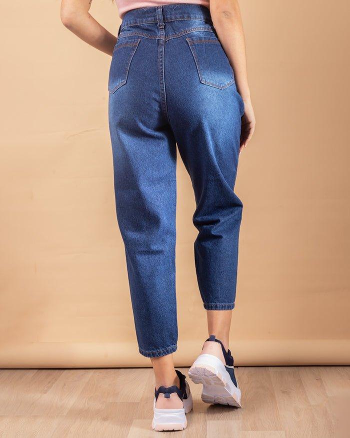PANTALON SLOUCHY 4.0 AZUL CRISTAL FOCALIZADO - 3