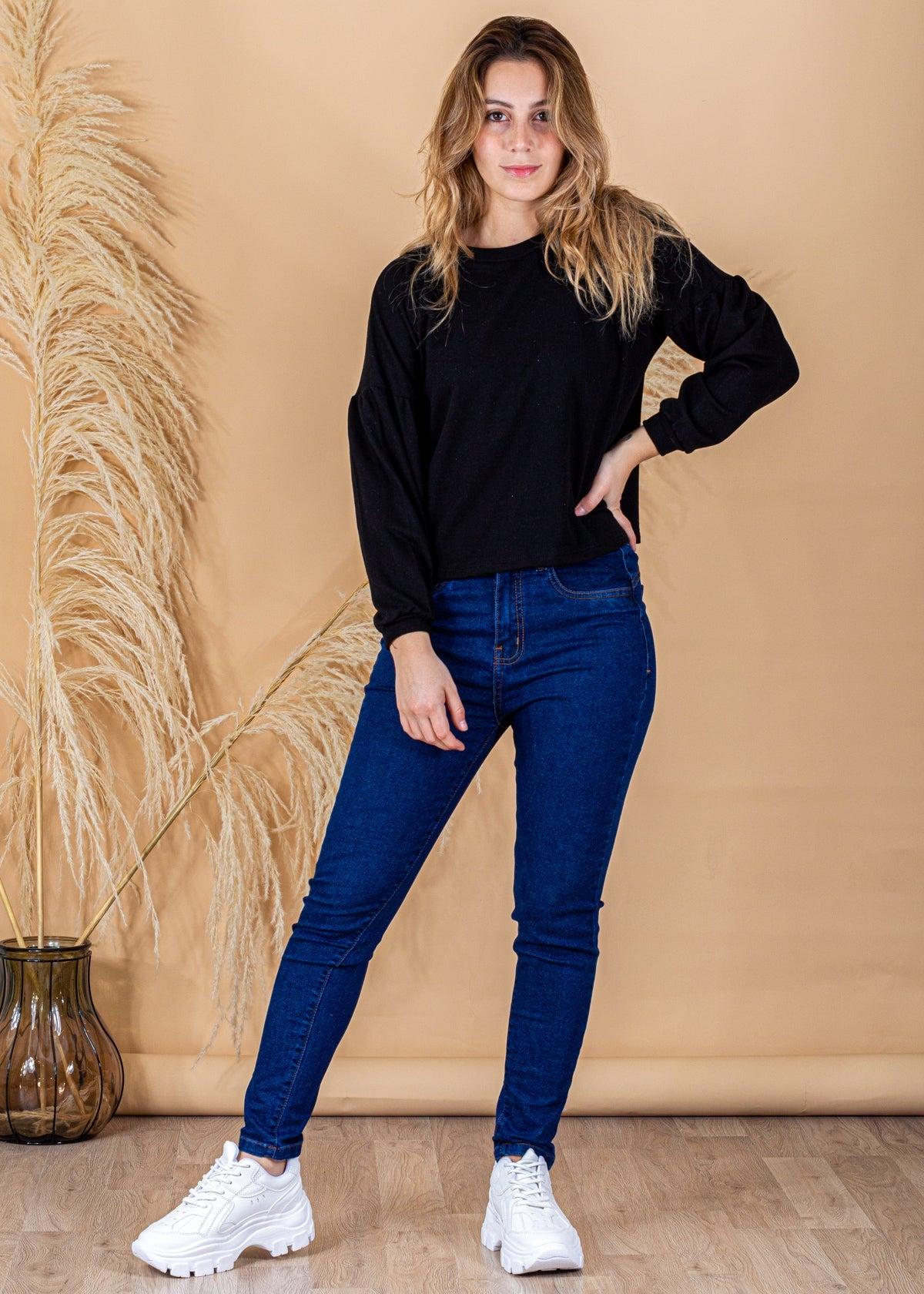 POLERA AYRIS NEGRO - 2