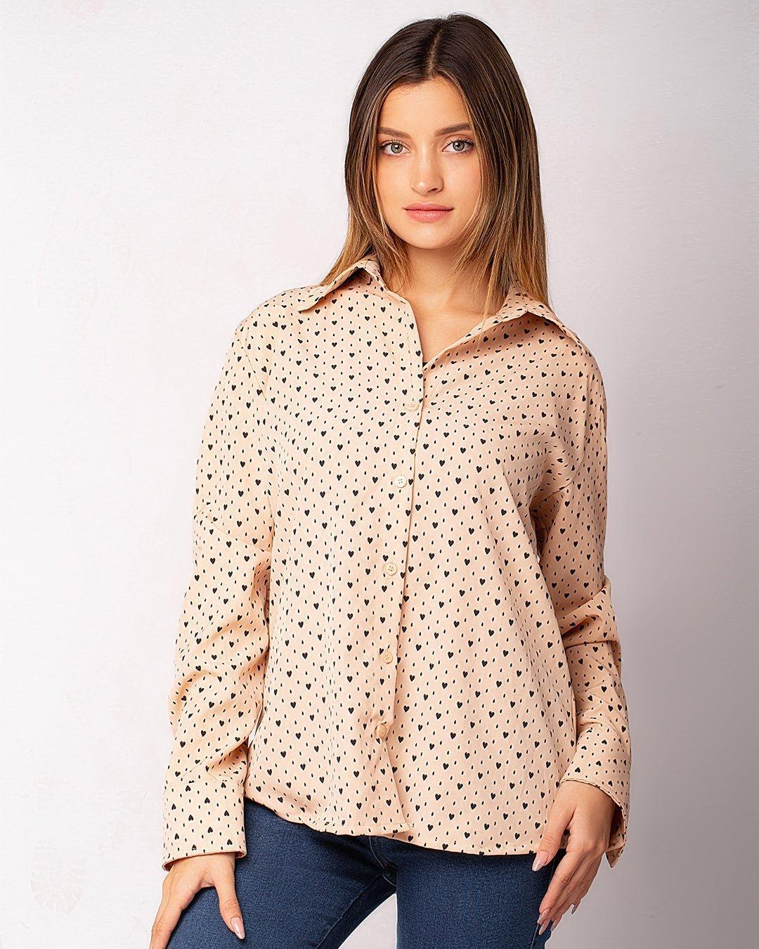 BLUSA KANSU BEIGE - 1