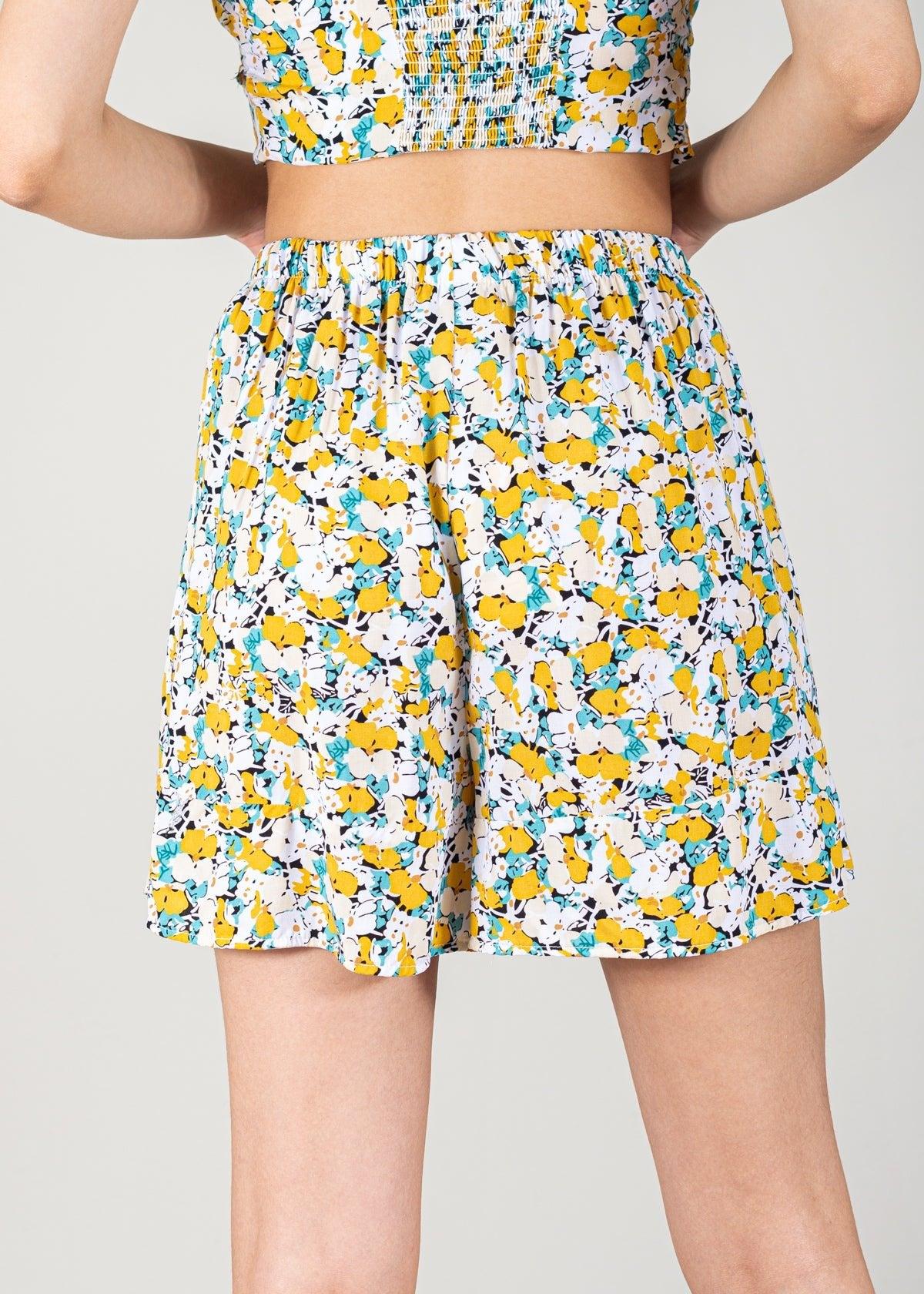SHORT LIANA AMARILLO - 3