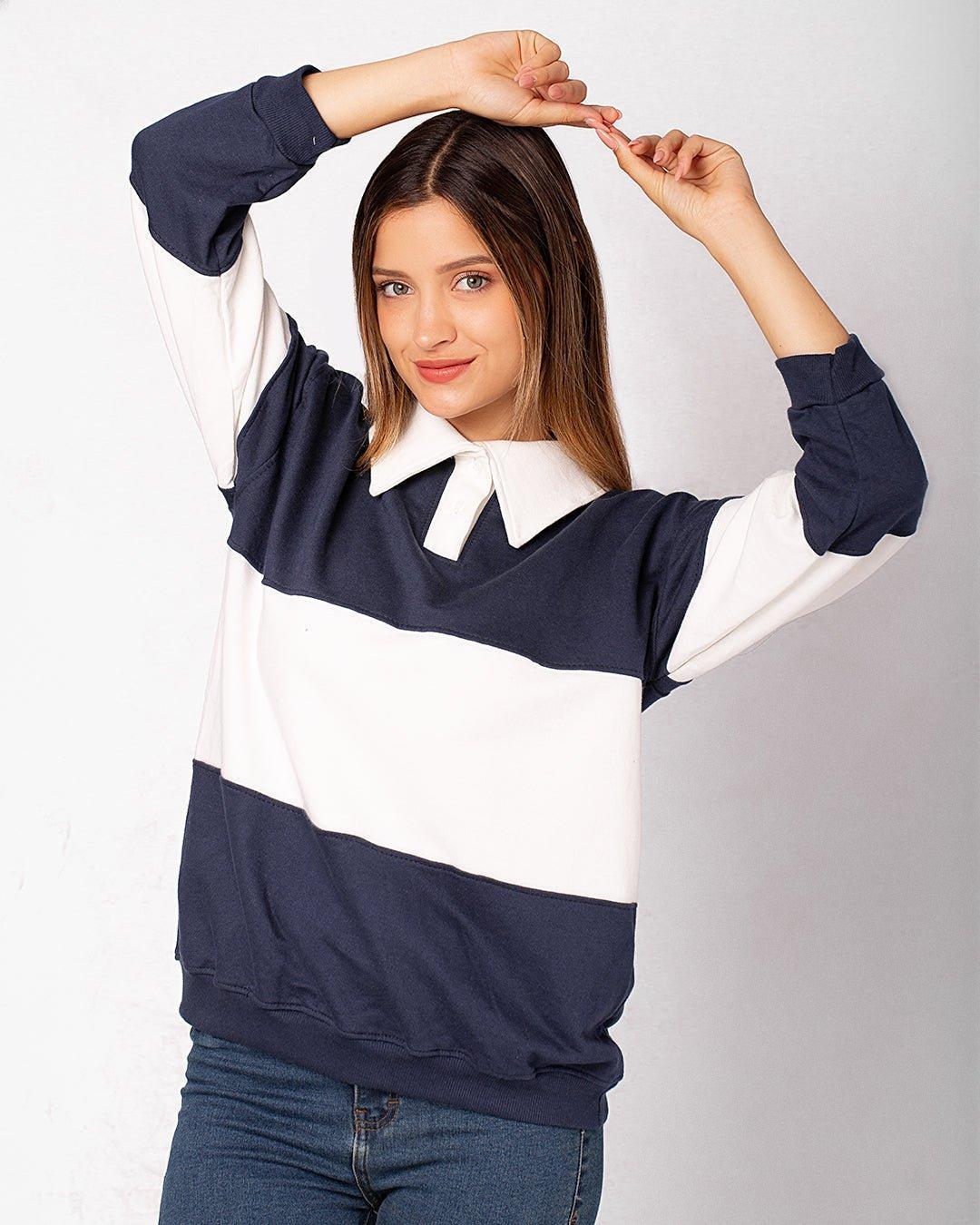 POLERA DALHI AZUL - 1