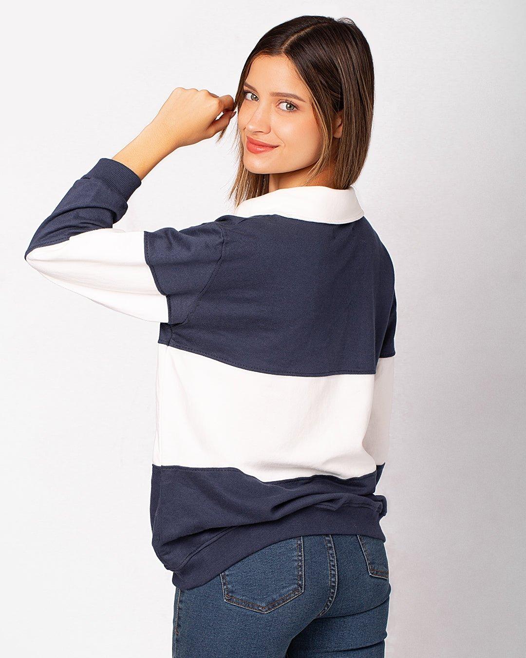 POLERA DALHI AZUL - 3