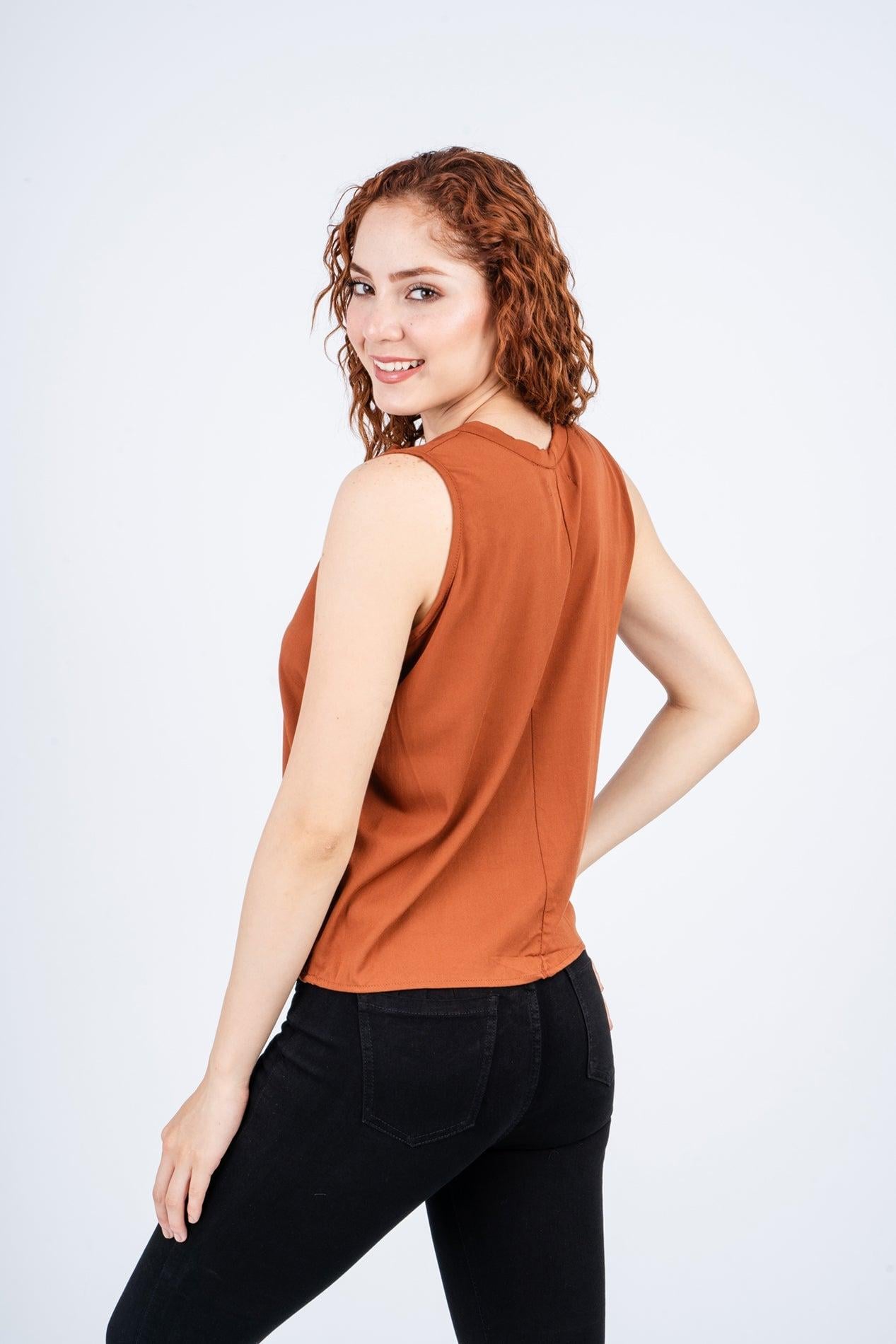 BLUSA LAYEL CAMEL - 3