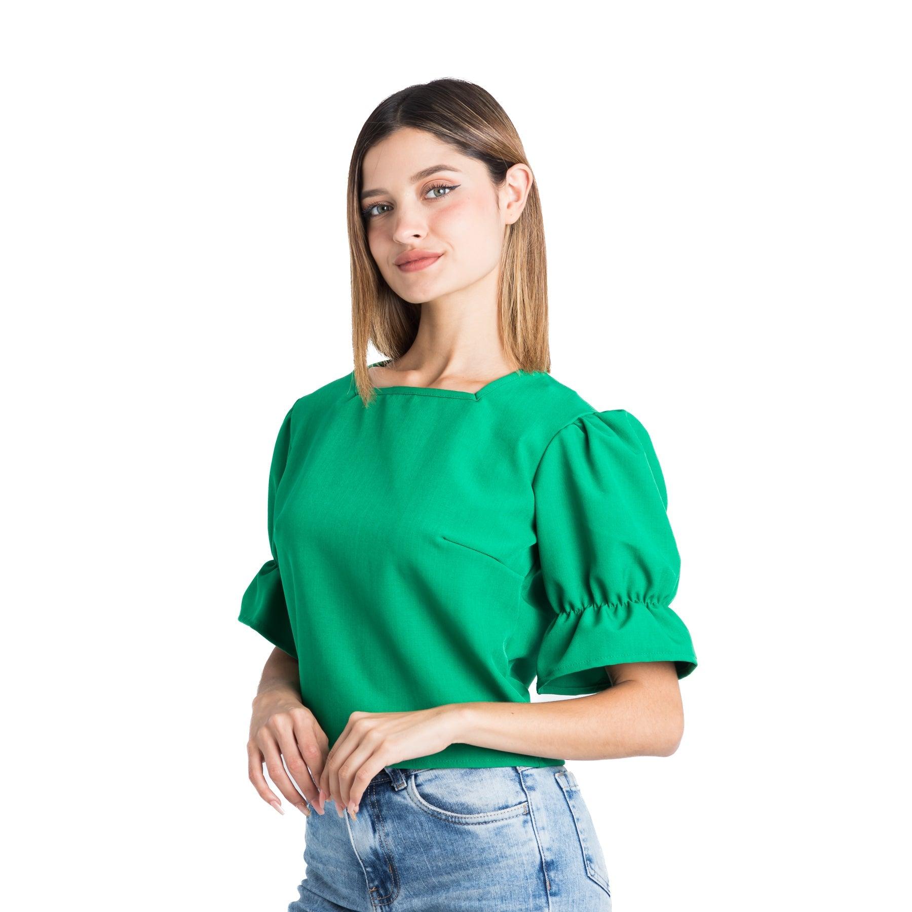 BLUSA ESMERY VERDE - 2
