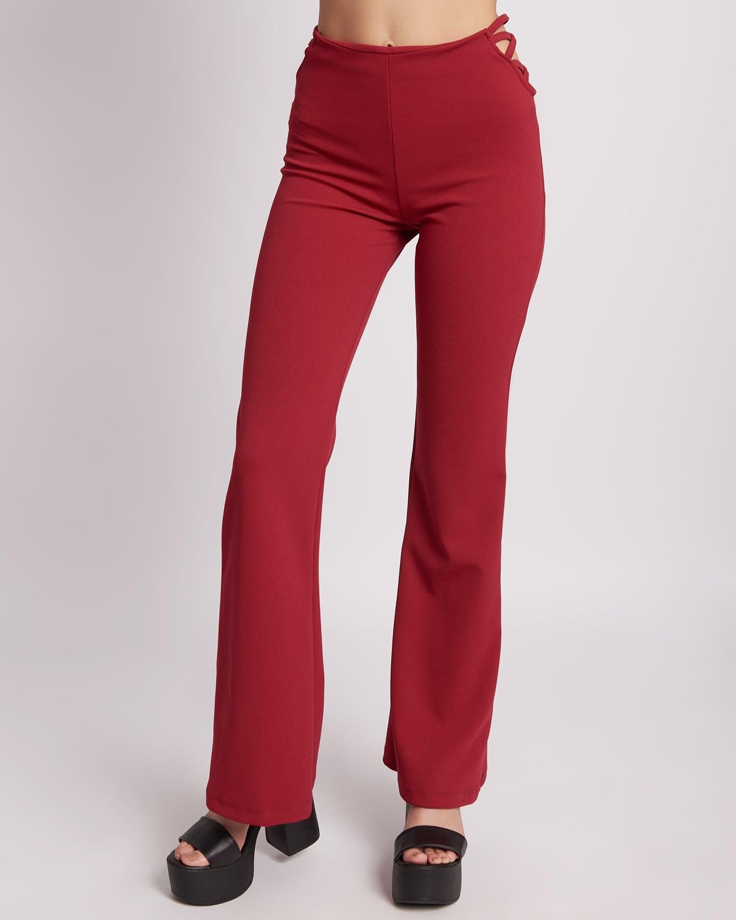 PANTALÓN JESSI VINO - 2