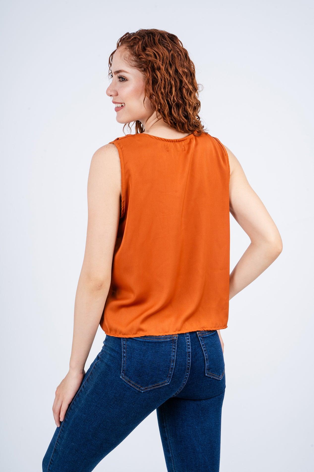 BLUSA JHENZI CAMEL - 3