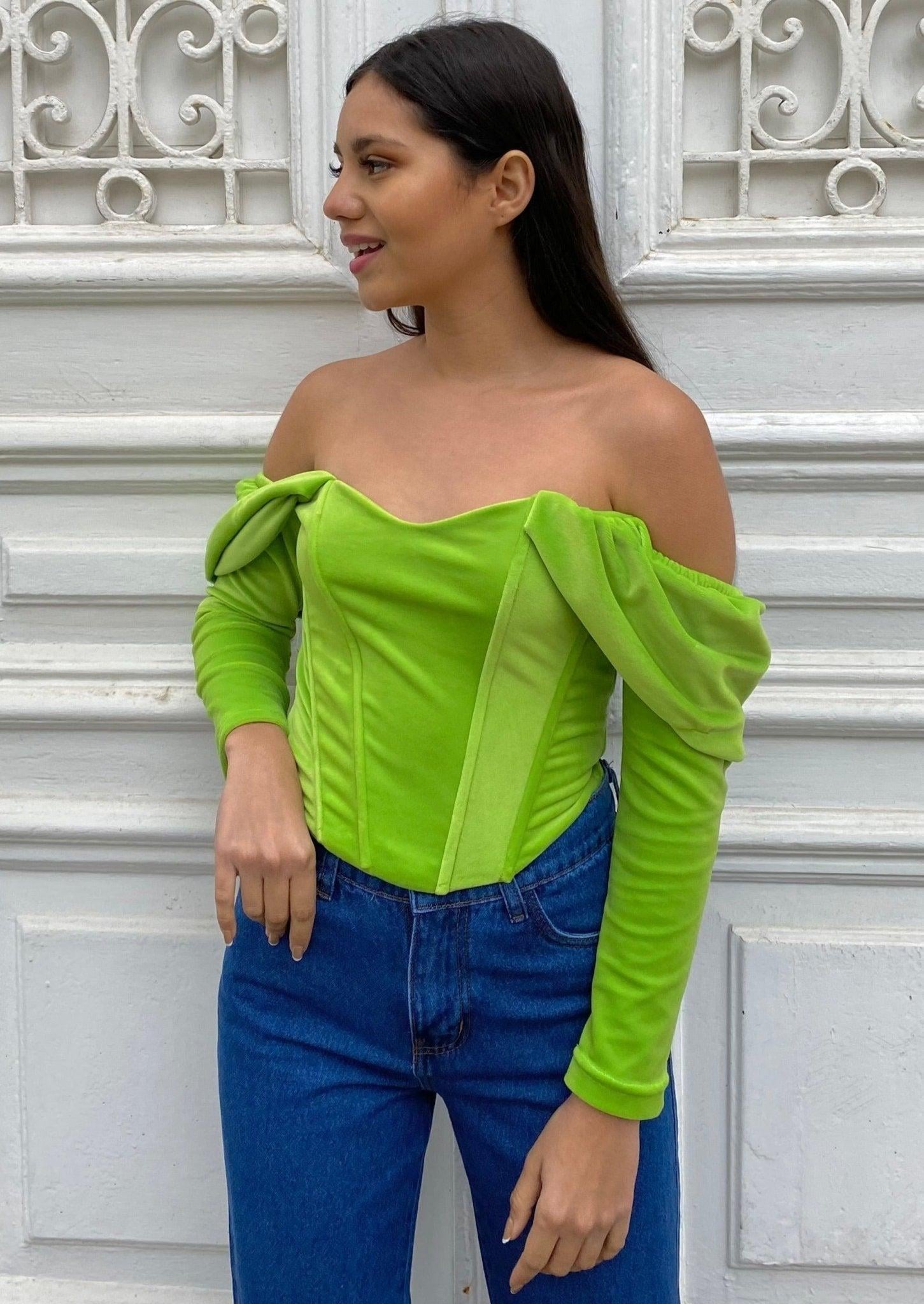 CORSET JULY VERDE - 1