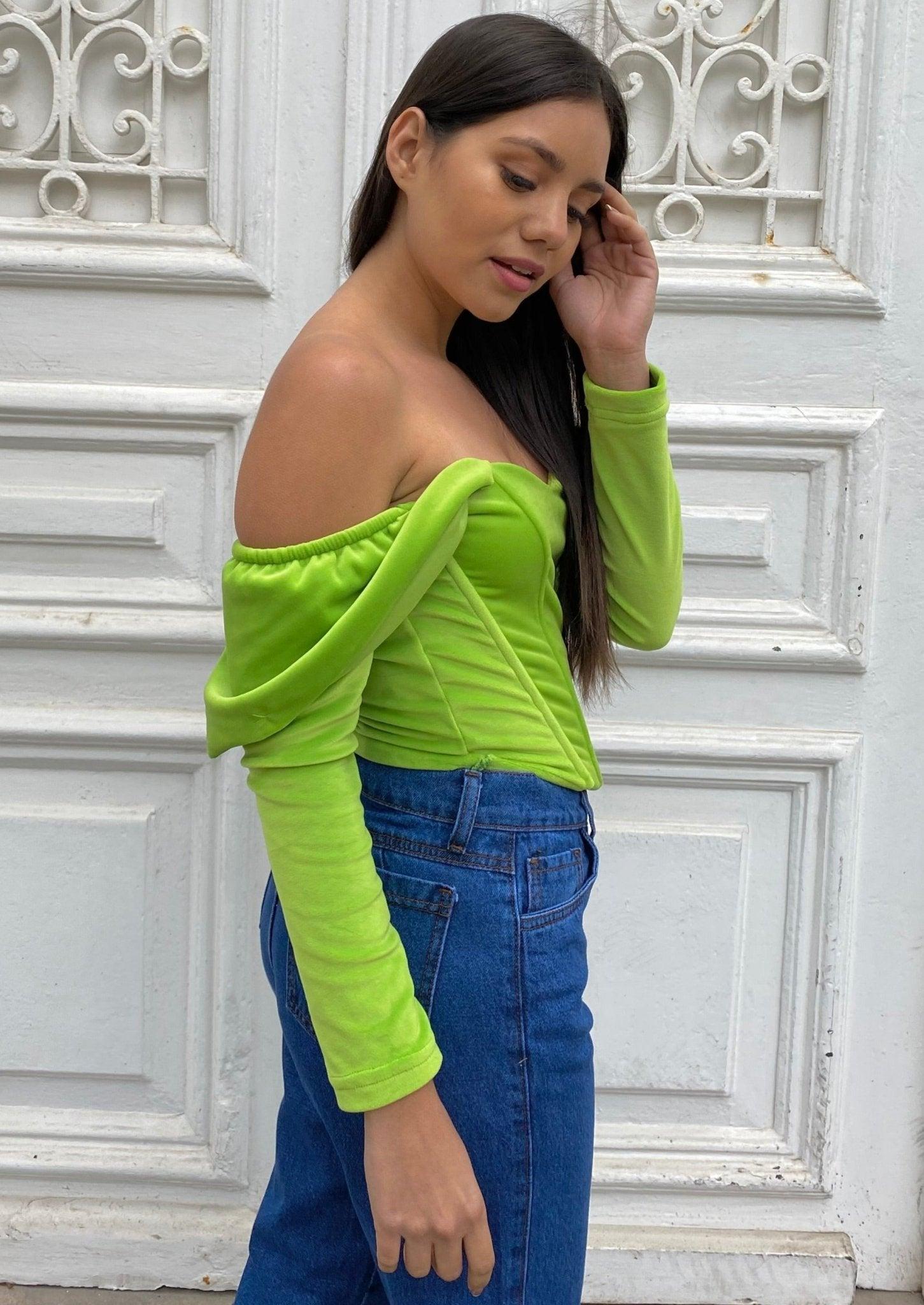 CORSET JULY VERDE - 3