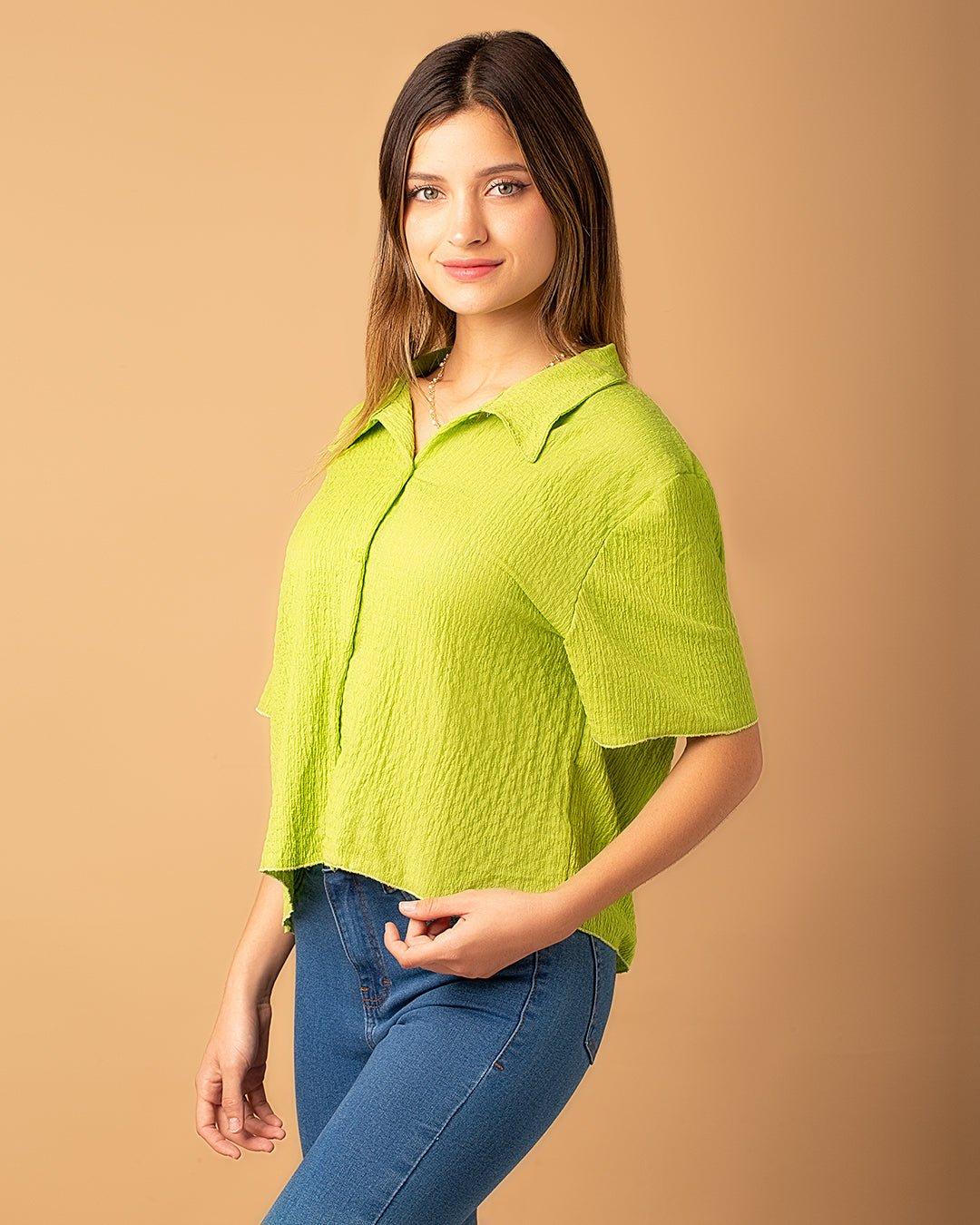 BLUSA YANIXA VERDE LIMO - 2
