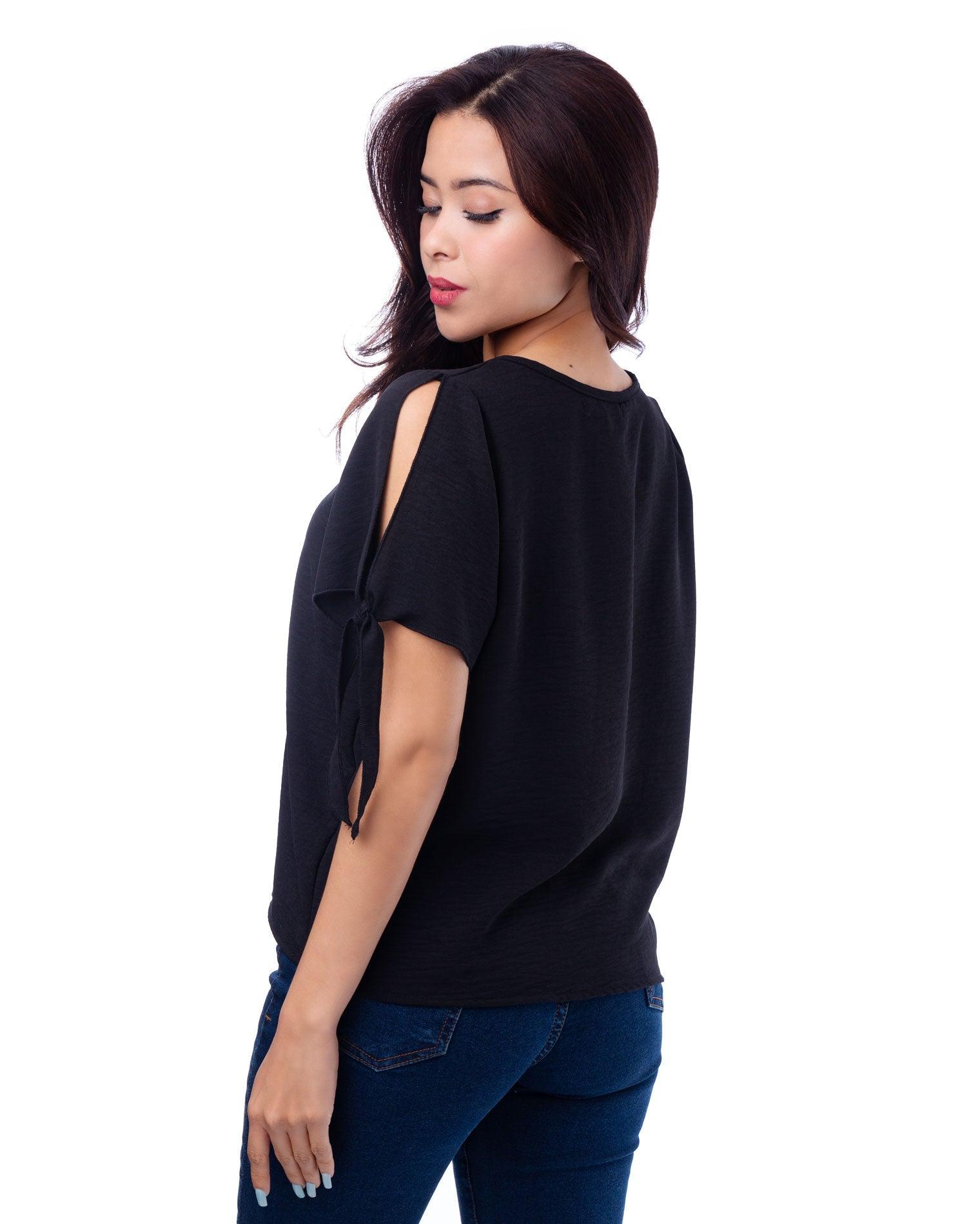 BLUSA XIARI NEGRO - 3