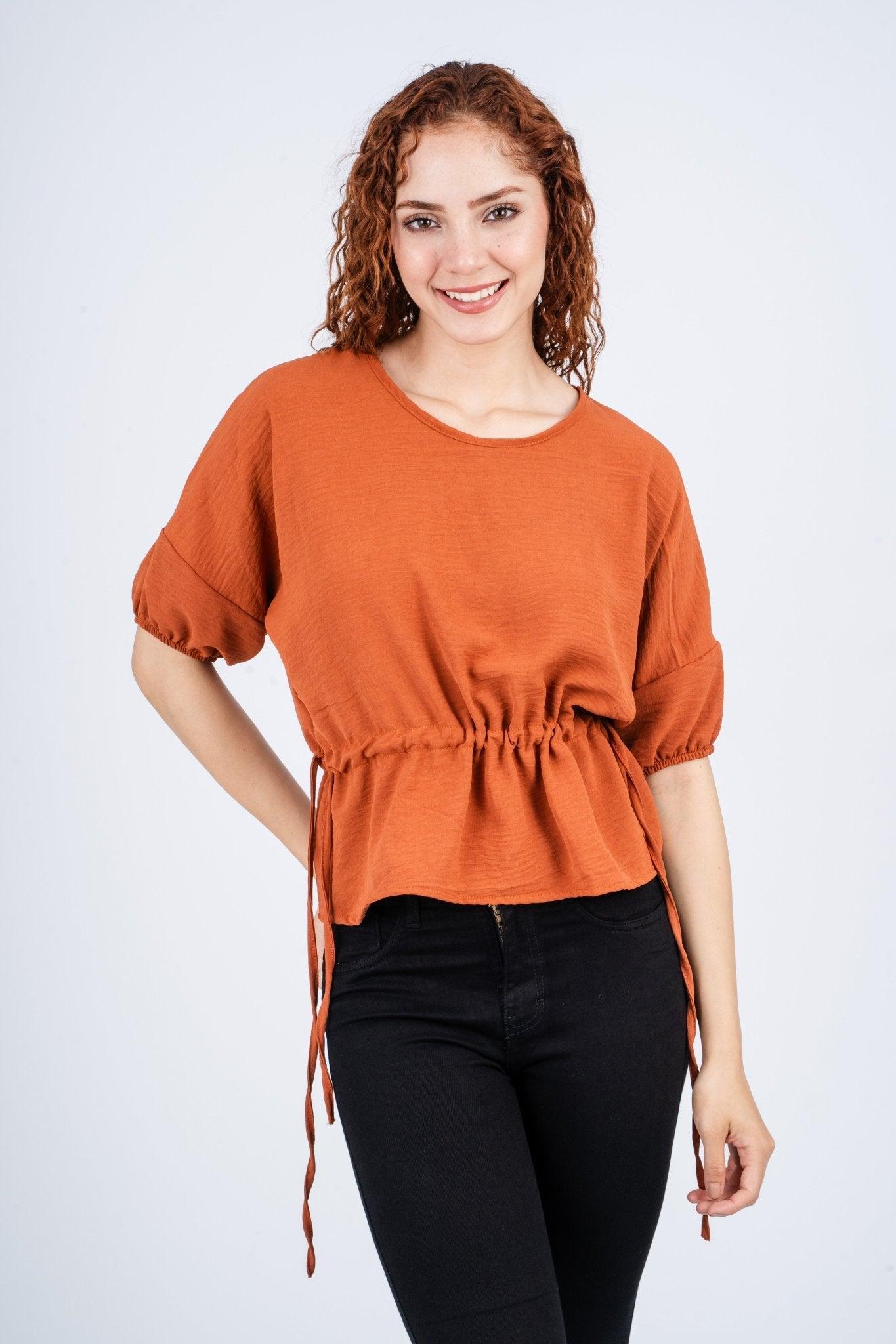 BLUSA MADIANY CAMEL - 1