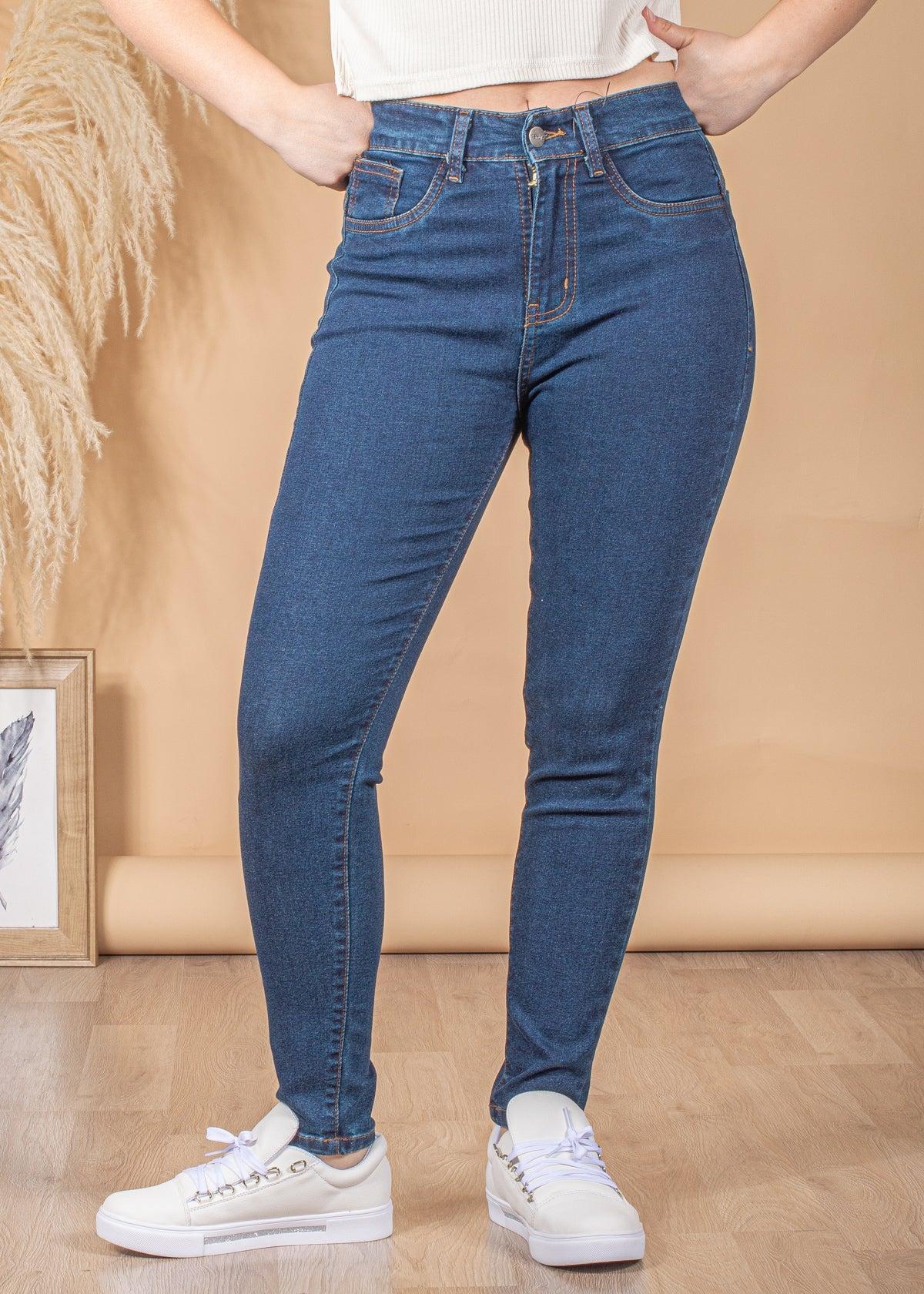 PANTALÓN SKINNY 5.0 MAIZ OSCURO - 1