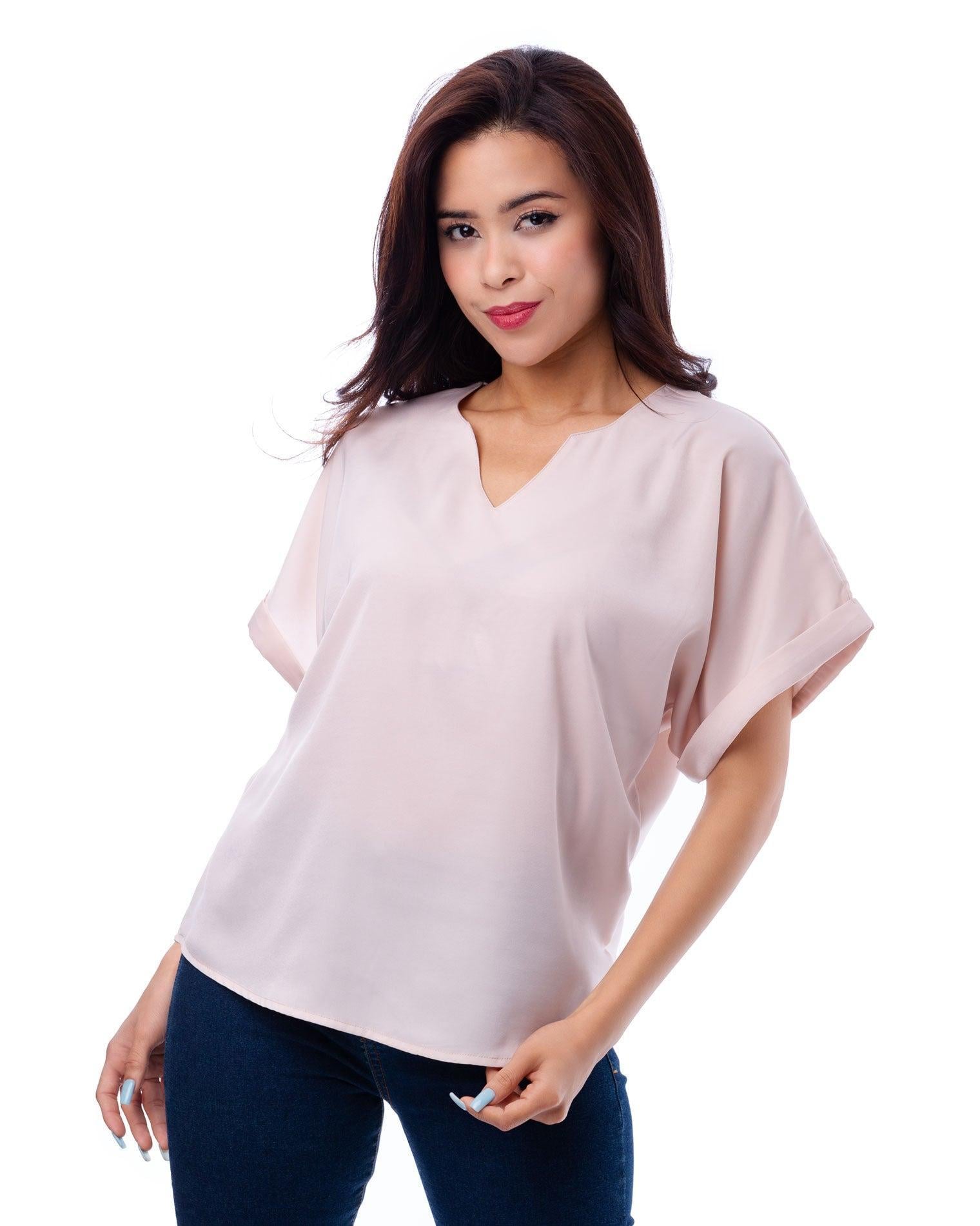 BLUSA SHARI BEIGE - 1
