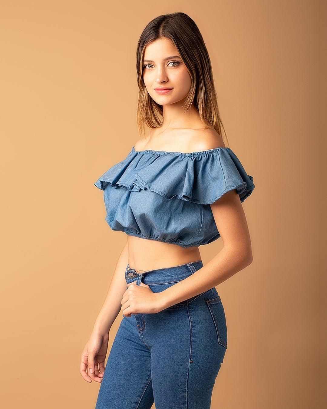 BLUSA JENA AZUL - 2