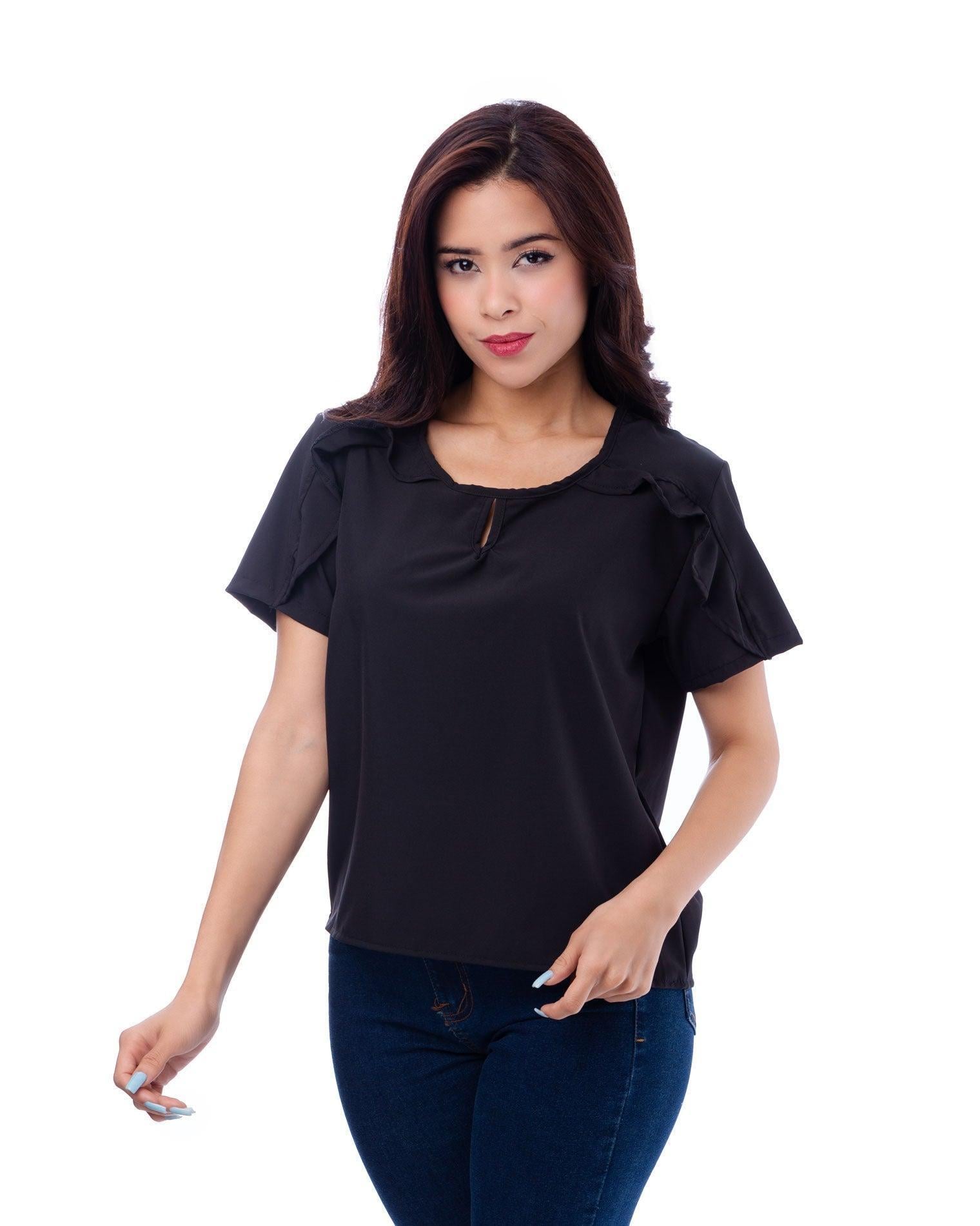 BLUSA ZIBELLE NEGRO - 1