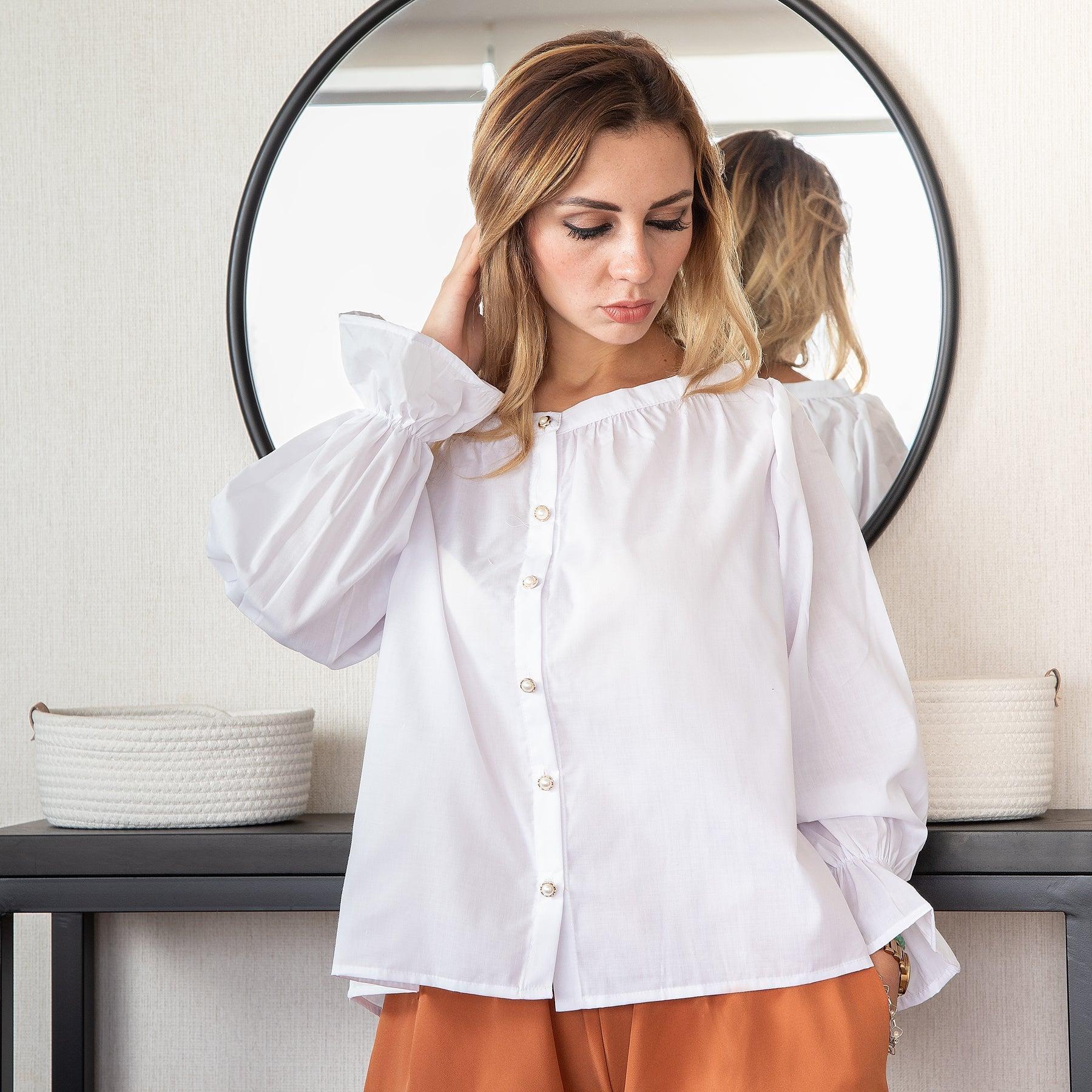 BLUSA GRETTEL BLANCO - 1
