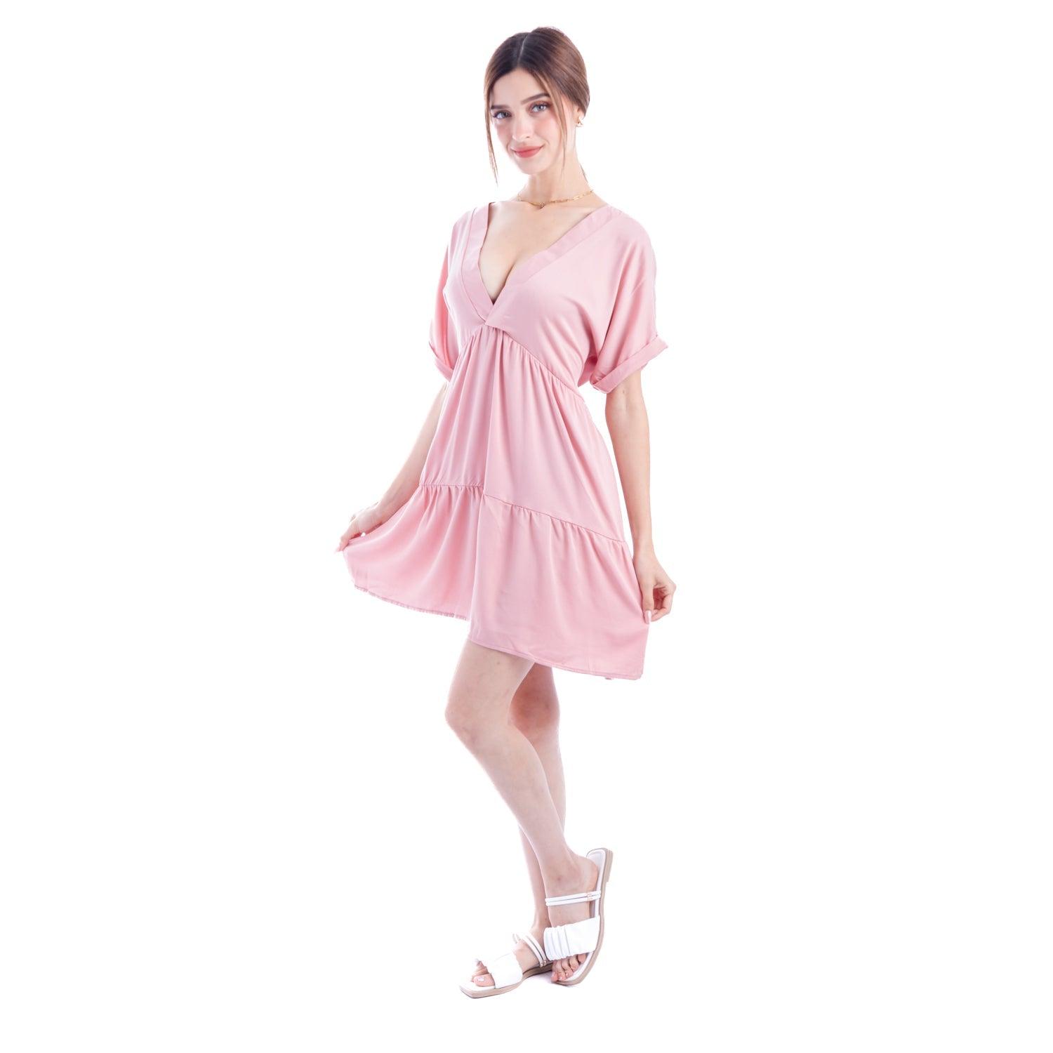 VESTIDO XIAMY ROSADO - 1