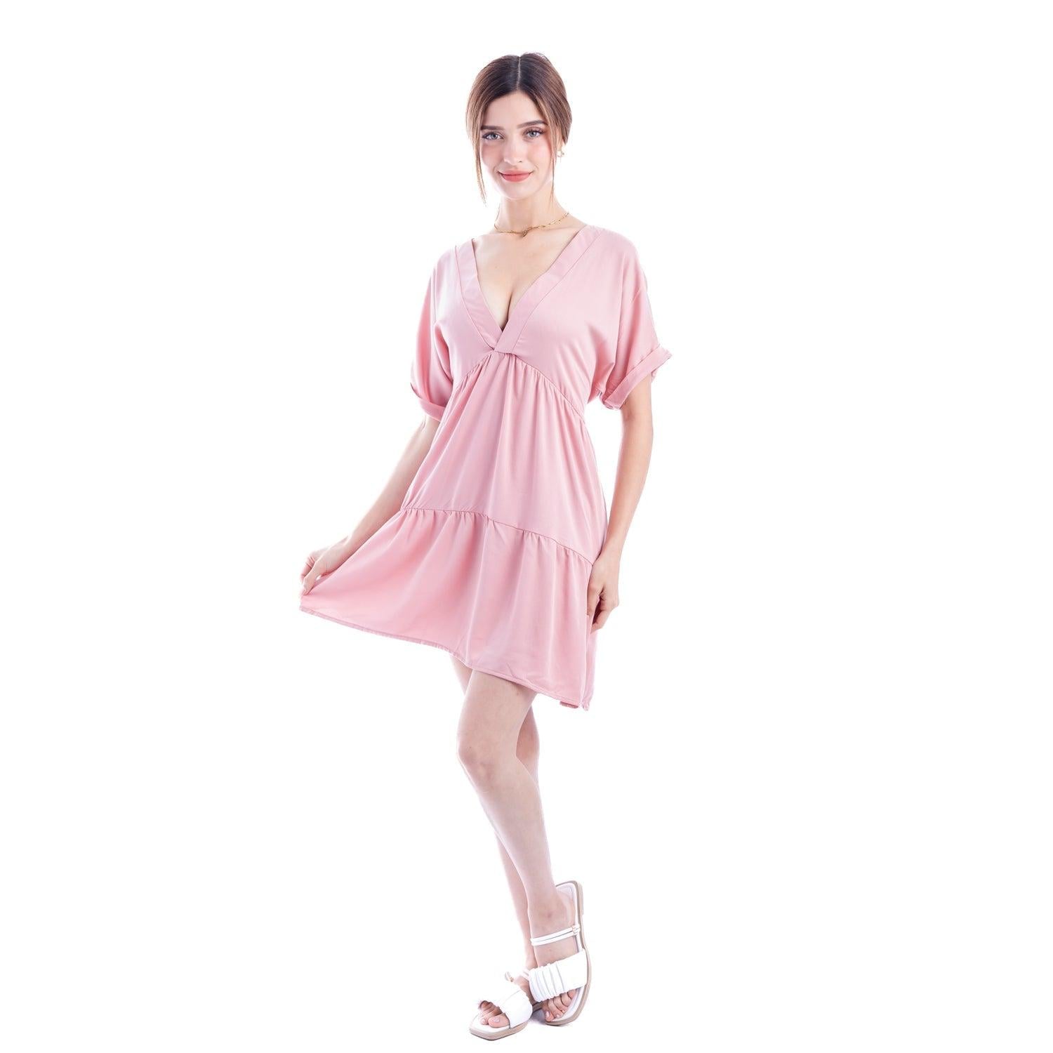VESTIDO XIAMY ROSADO - 2