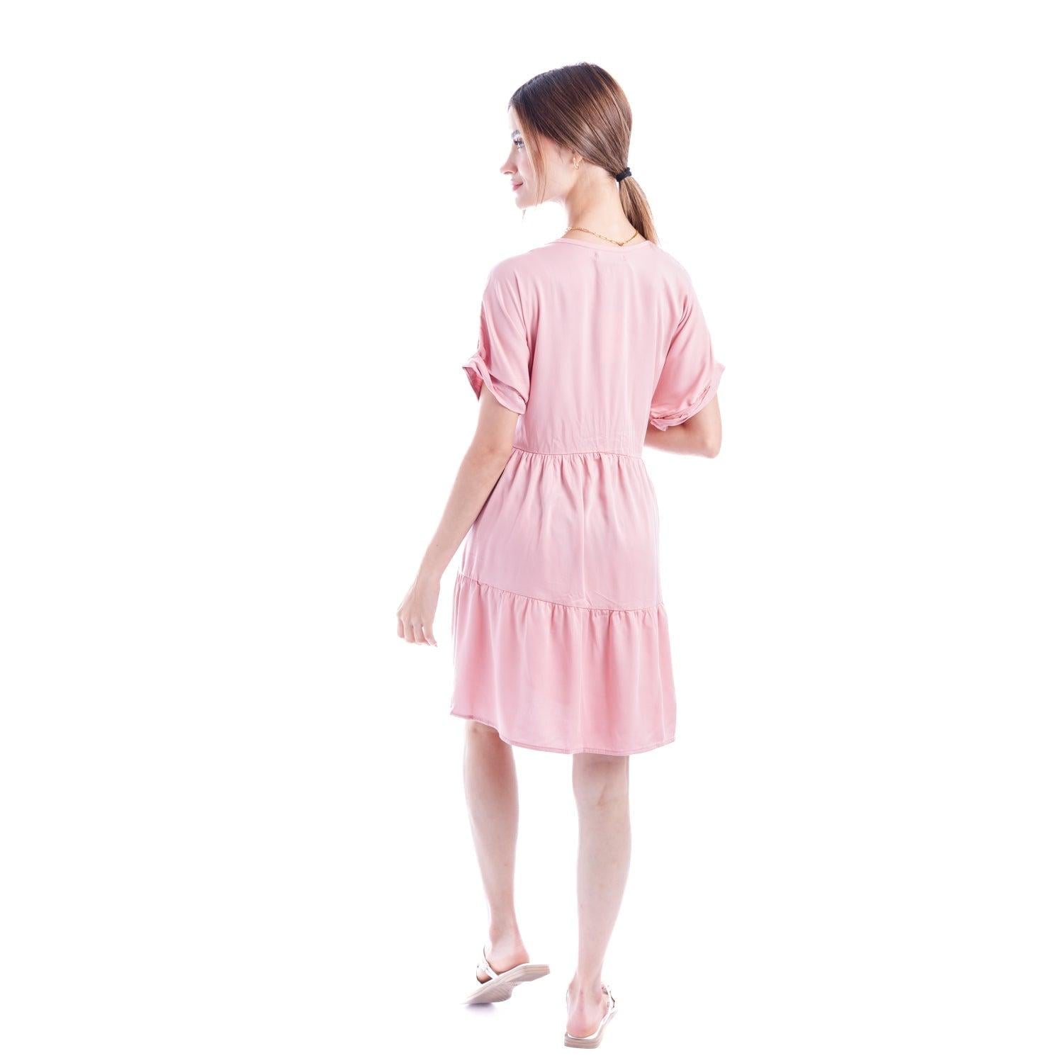 VESTIDO XIAMY ROSADO - 3