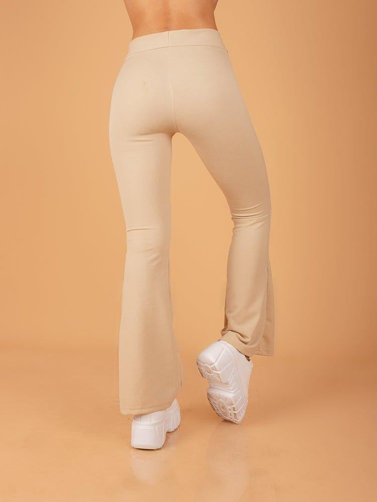 PANTALON ESCUBA CREMA - 3