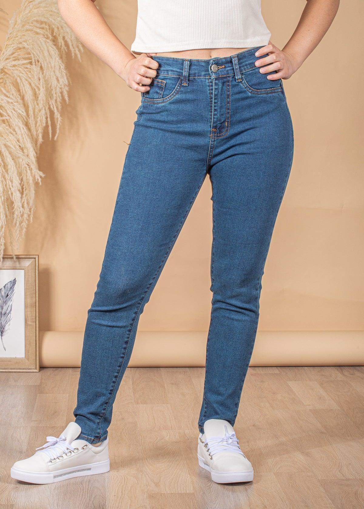 PANTALÓN SKINNY 5.0 MAIZ CLARO - 1