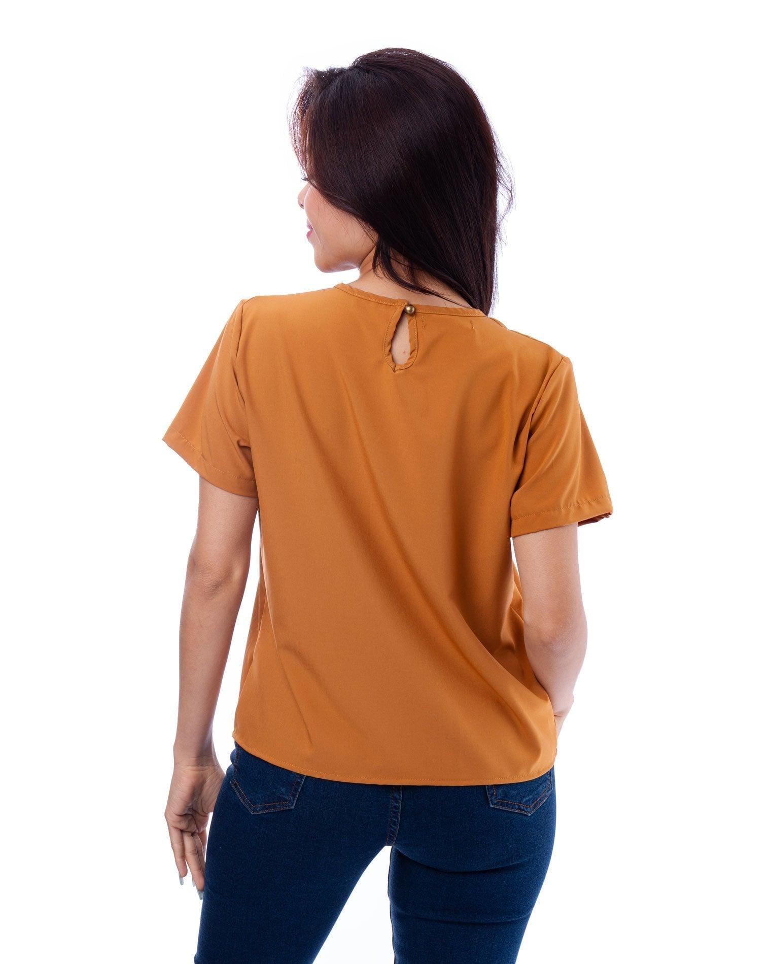 BLUSA ZIBELLE CAMEL - 3