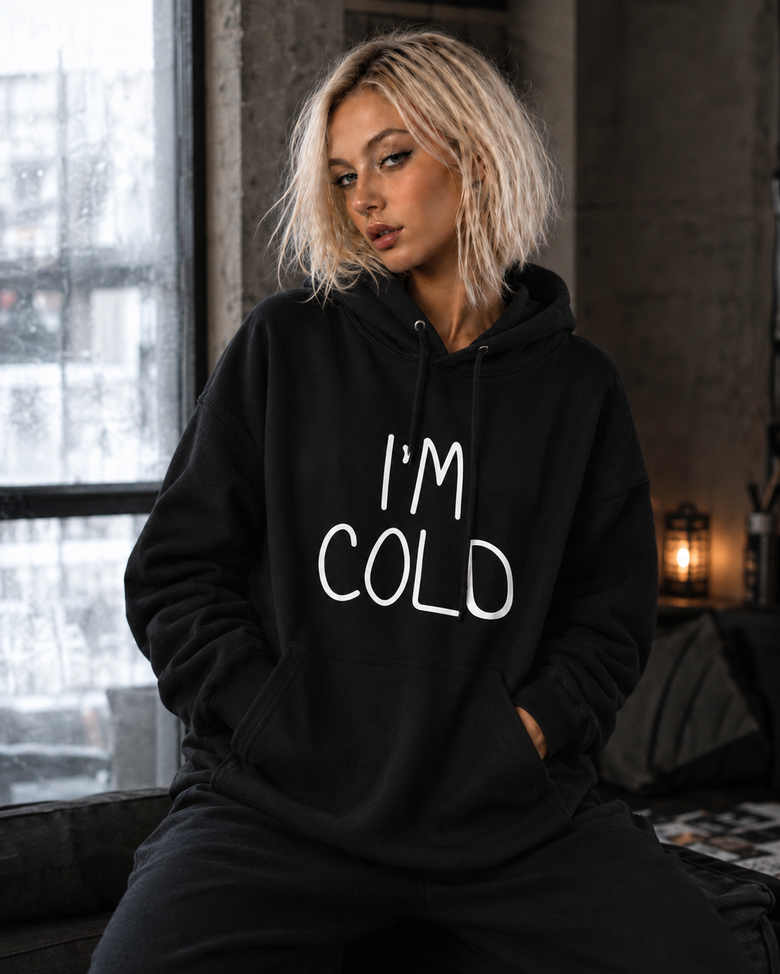 POLERA MUJER I'M COLD - 1