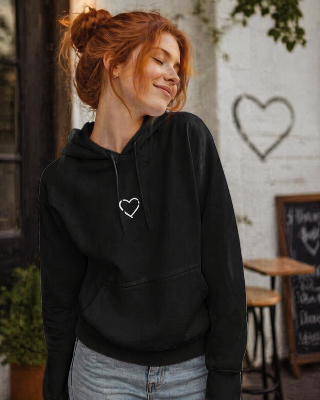 POLERA MUJER CORAZÓN - 1