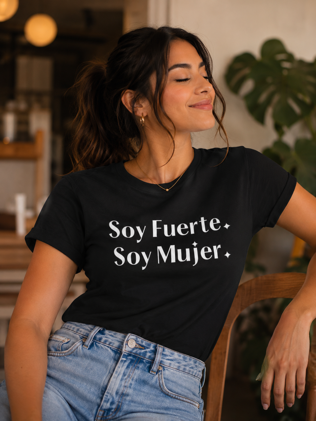 POLO MUJER SOY FUERTE, SOY MUJER - 1