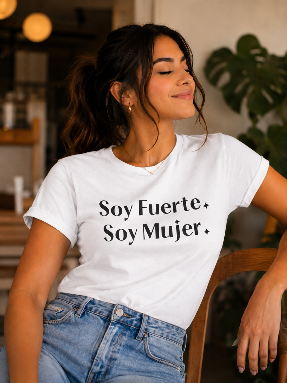 POLO MUJER SOY FUERTE, SOY MUJER - 1