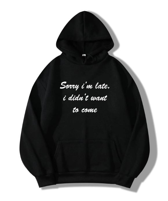 POLERA MUJER SORRY, I'M LATE - 1
