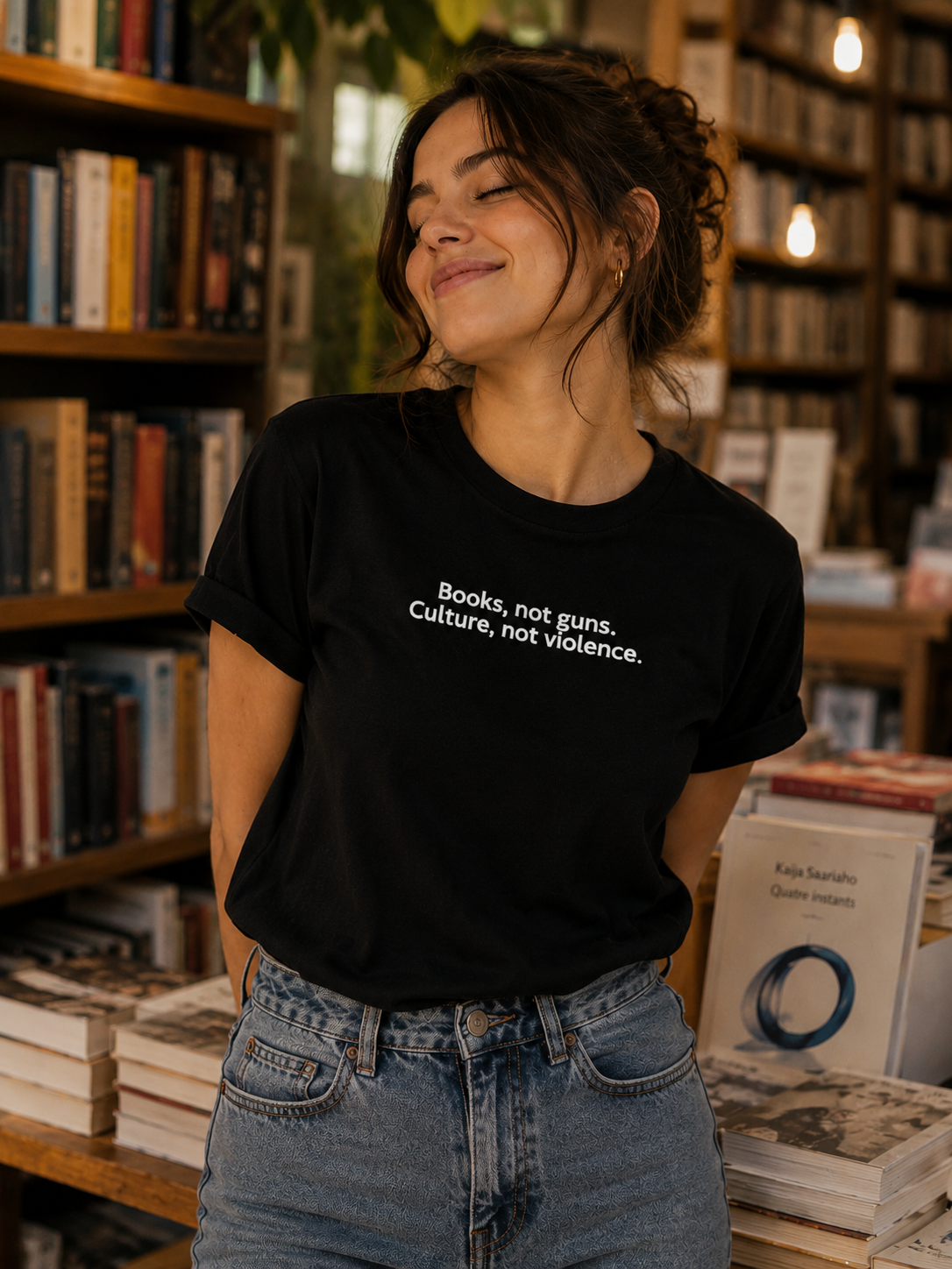 POLO MUJER BOOKS, NOT GUNS - 1