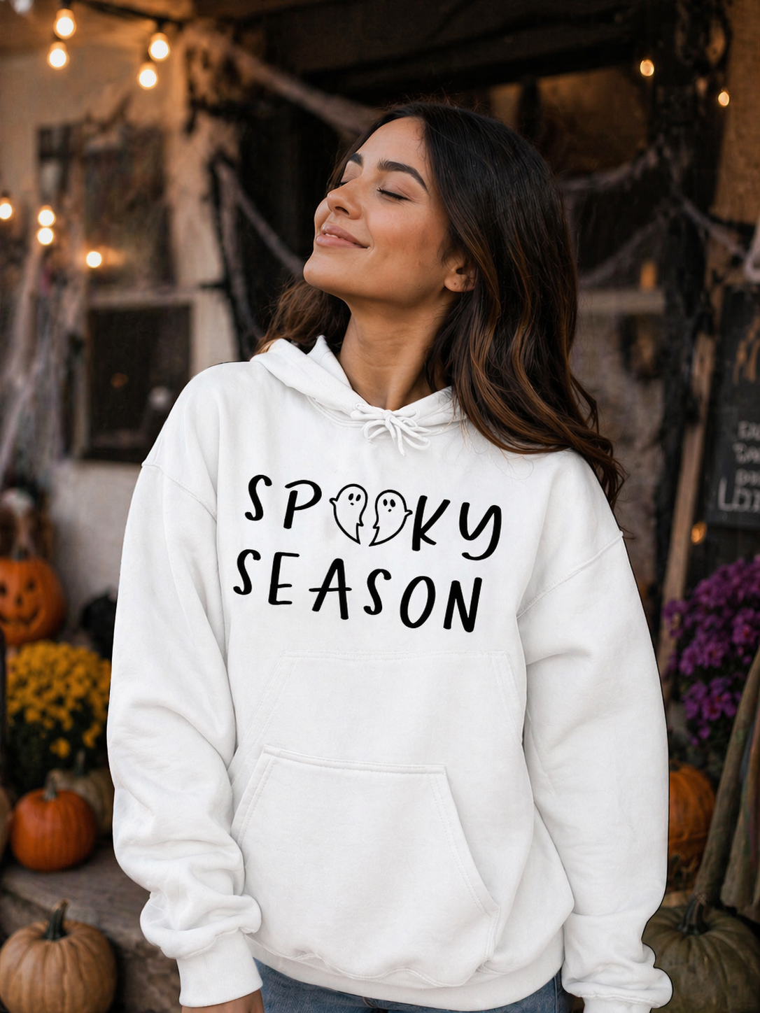 POLERA MUJER SPOOKY SEASON - 1