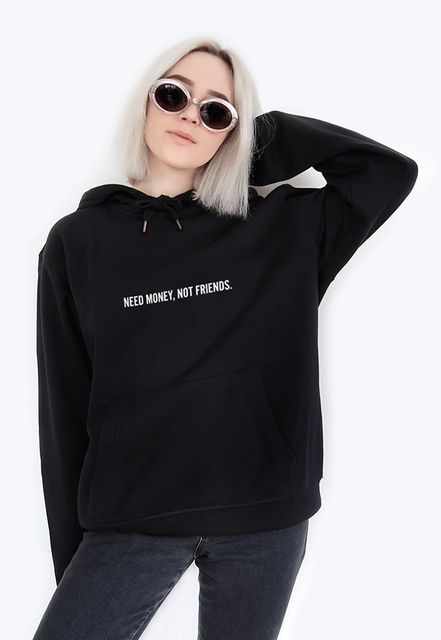 POLERA MUJER NEED MONEY, NOT FRIENDS - 1