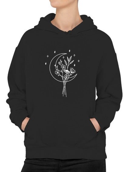 POLERA MUJER LUNA Y FLORES - 1