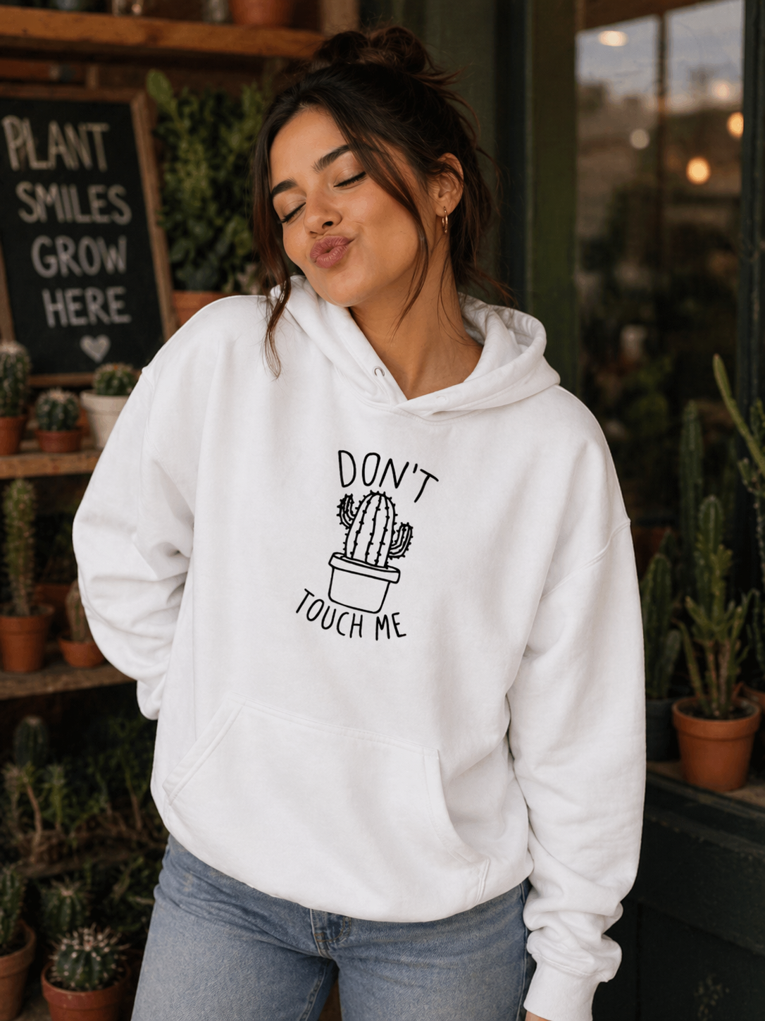 POLERA MUJER DON'T TOUCH ME - 1