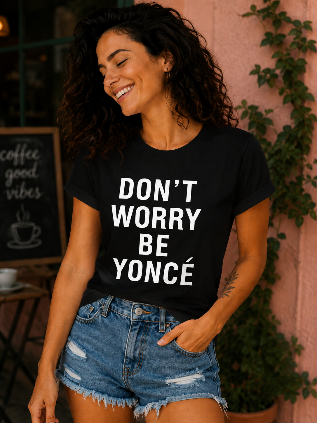 POLO MUJER DONT WORRY BE YOUNG - 1