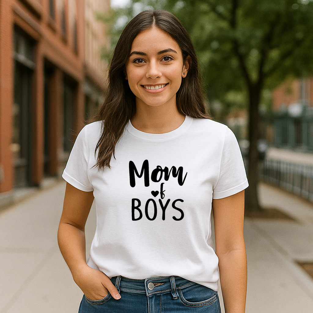 POLO MUJER MOM OF BOYS - 1